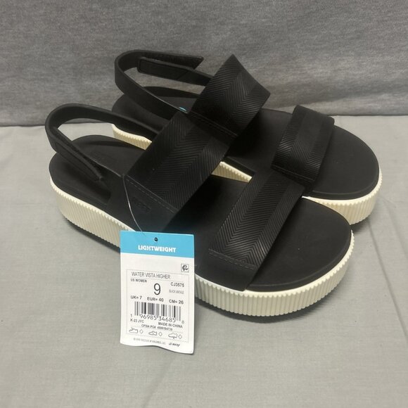 Reef Shoes - Reef Women's Water Vista, Higher Black, 9